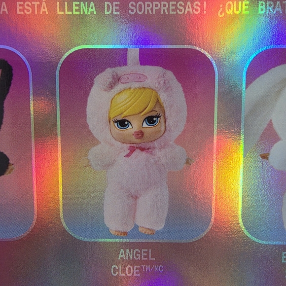 Authentic Sealed Bratz Bratziez Angel Cloe Blind Box Keychain — New, Verified - Picture 12 of 12
